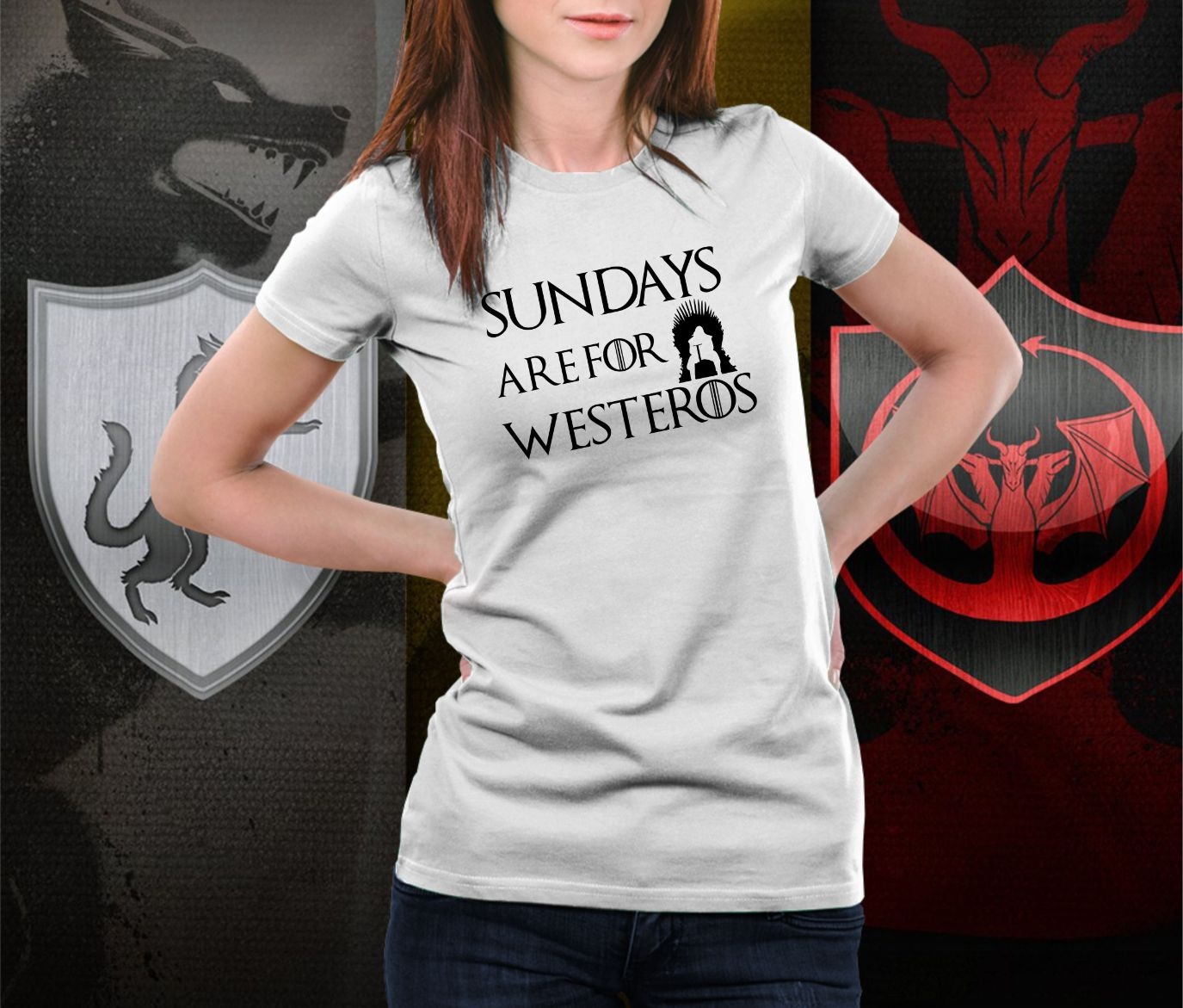 Tricou Game Of Thrones Sundays Are For Westeros